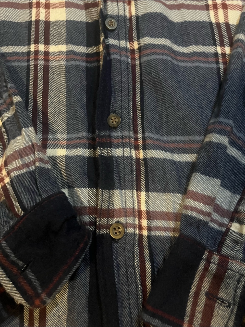 George Mens Flannel Large - Picture 2 of 10